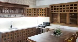 Fridge, microwave, oven, stovetop - El Laguito (Monitos)