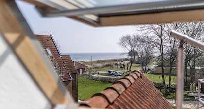 Ostseeblick - 1. OG, Balkon, Dusche, Waschmaschine, Schwimmbad, Infrarotkabine
