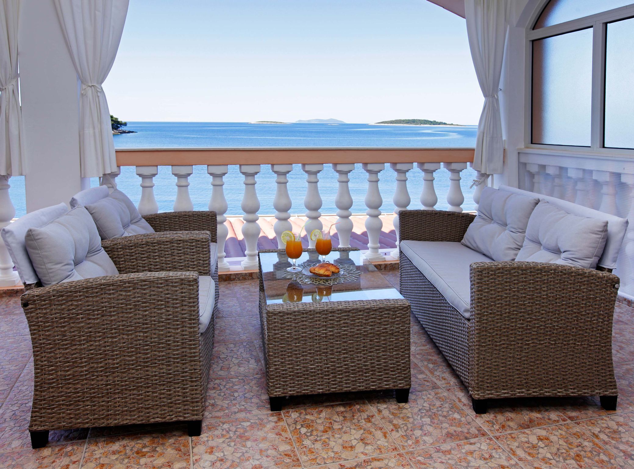 Leilighet (Superior Two Bedroom Apartment - Blue) | Spisestue