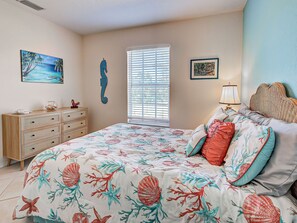 3 slaapkamers, een bureau, een strijkplank/strijkijzer, gratis wifi