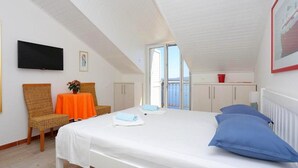 1 dormitorio, Internet, ropa de cama