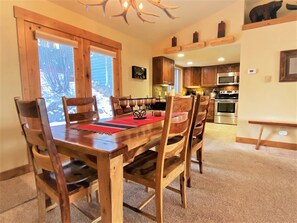 Dining - Montana Mountain Hideaway | 2 Bed, 2.5 Bath (Whitefish)