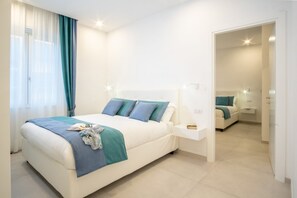 Apartment | 2 Schlafzimmer, hochwertige Bettwaren, Daunenbettdecken, Zimmersafe