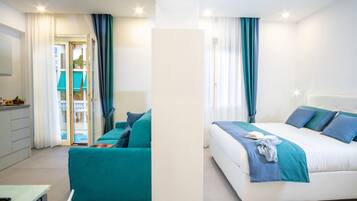 Huoneisto | 2 makuuhuonetta, ylelliset vuodevaatteet, untuvapeitot