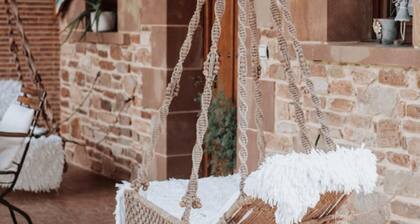 Rural house in the middle of nature