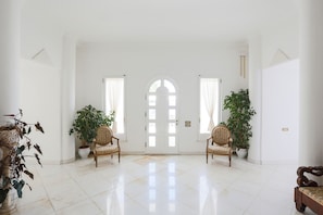 Interior entrance