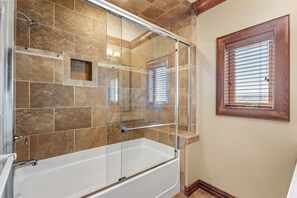 Shower, hair dryer