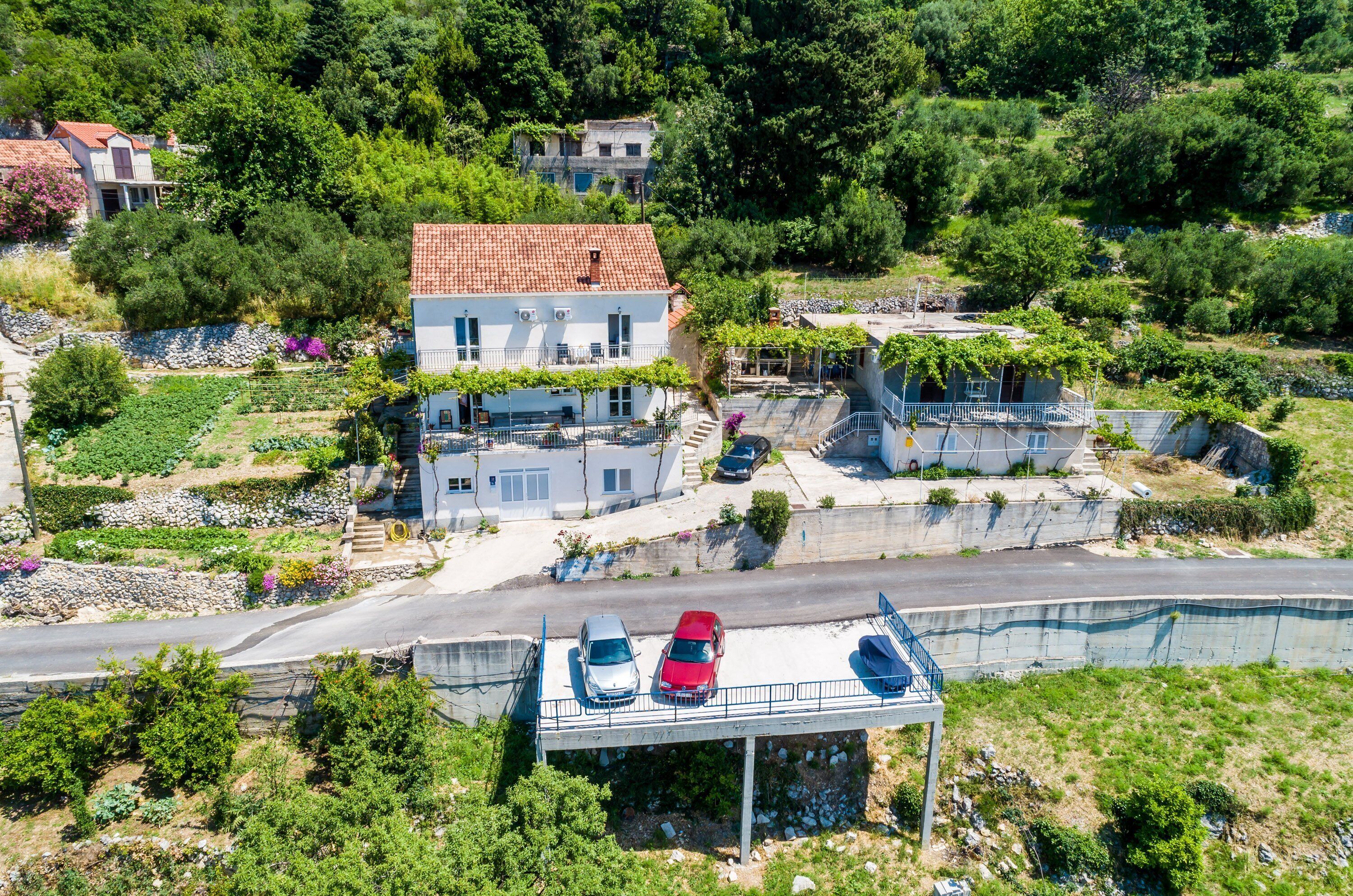 Vista dalla struttura