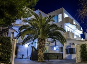 Blick von der Unterkunft