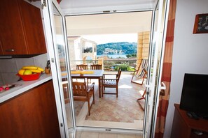 Apartment (Two Bedroom Apartment -Terrace and Se) | Terrace/patio - Apartments Irene's Place (Solta)