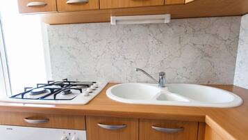 Apartment (Two Bedroom Apartment with Terrace - ) | Private kitchen | Fridge