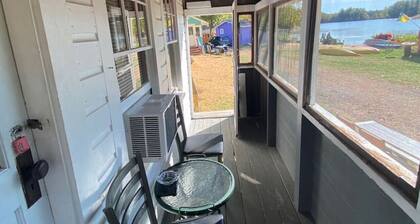 Lakefront Yellow Cottage