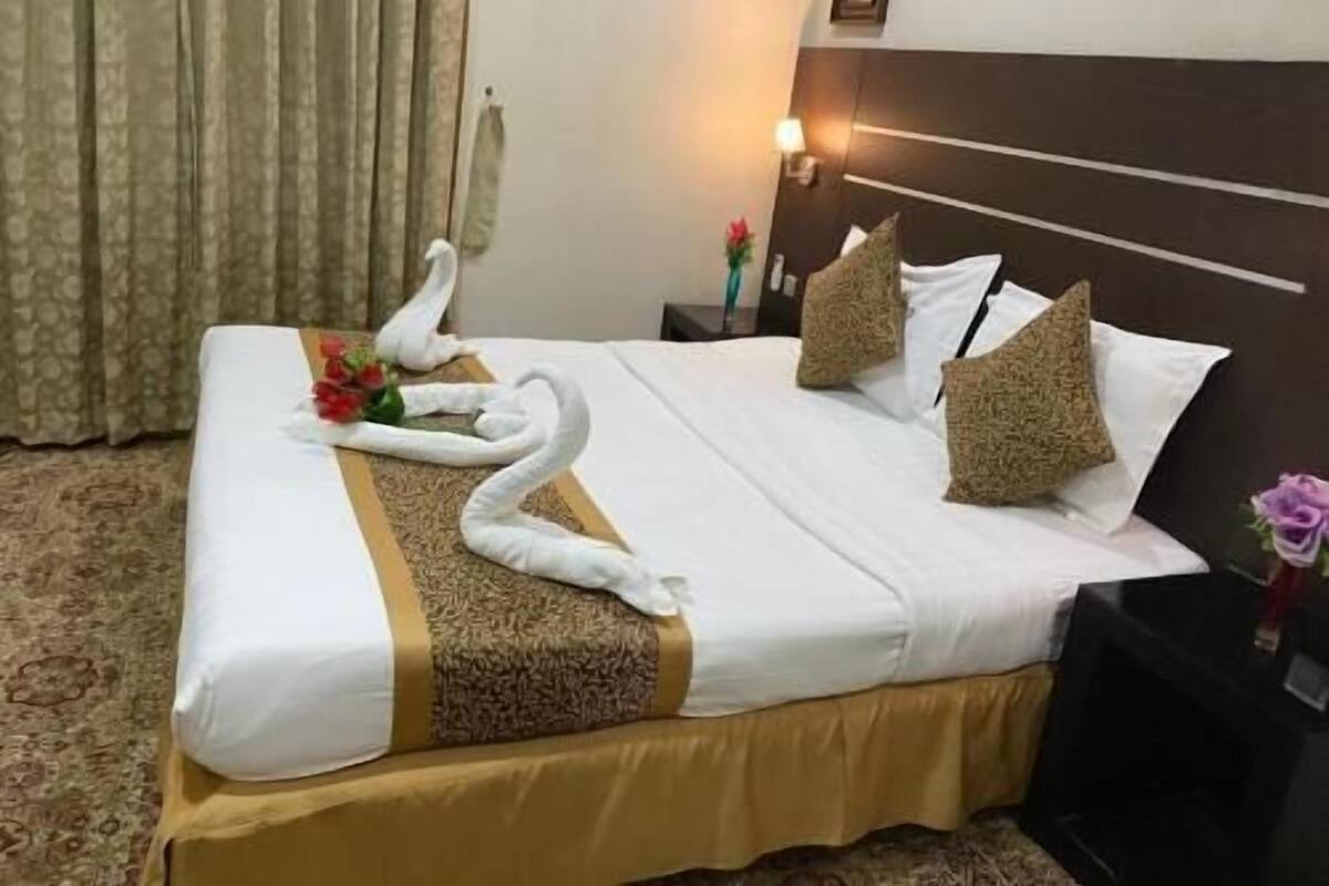 Draps en coton égyptien, literie de qualité, minibar, coffre-fort