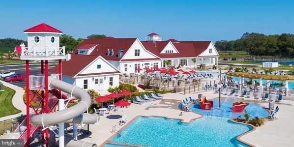 Indoor pool, a heated pool