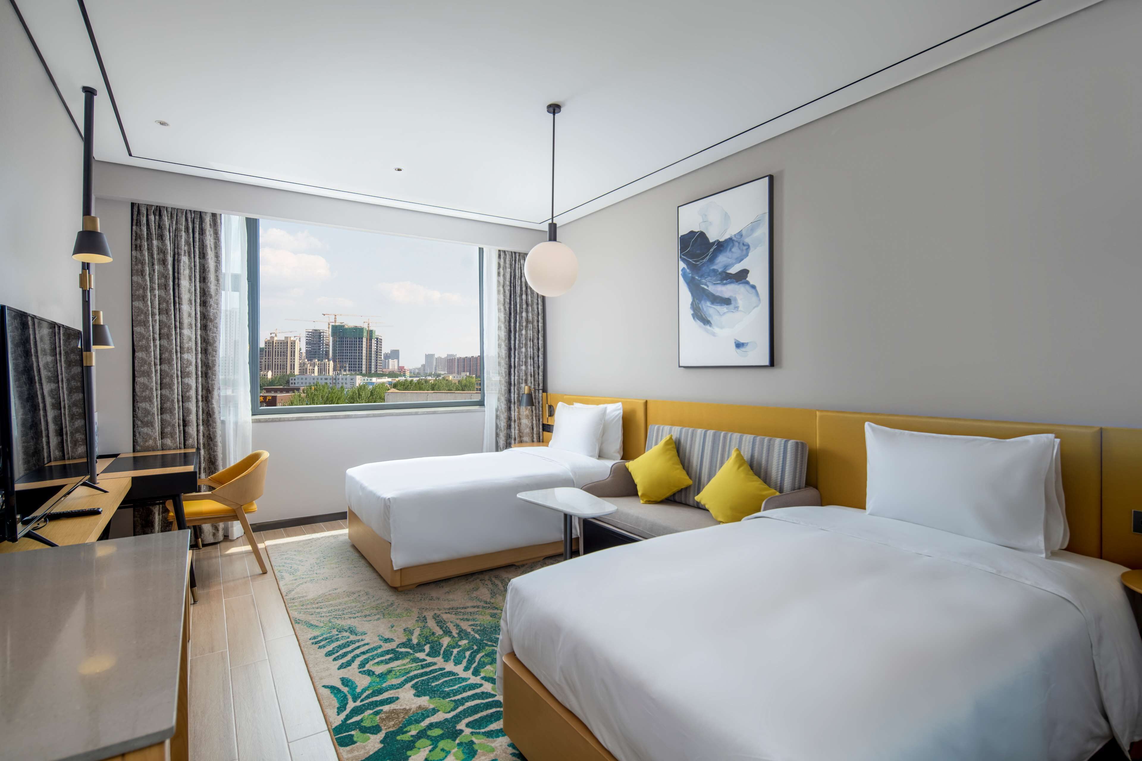 Premium bedding, down duvets, in-room safe, desk