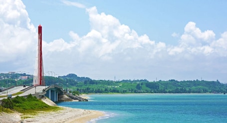 Beach. Very popular hotel for sightseeing in Okinawa Arena Free parking no overnight stayTwin room / Nakagami-gun Okinawa