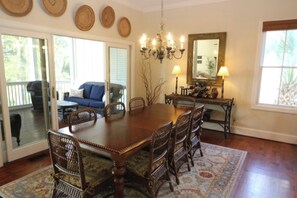 Dining - 6 Spyglass Lane - Four Bedroom House, Sleeps 10 (Fripp Island)