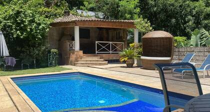 HOUSE ON TOP OF THE LAGOON - Breathtaking View and Freshness in the Atlantic Forest