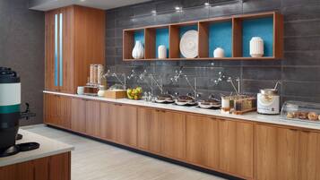 Free buffet breakfast