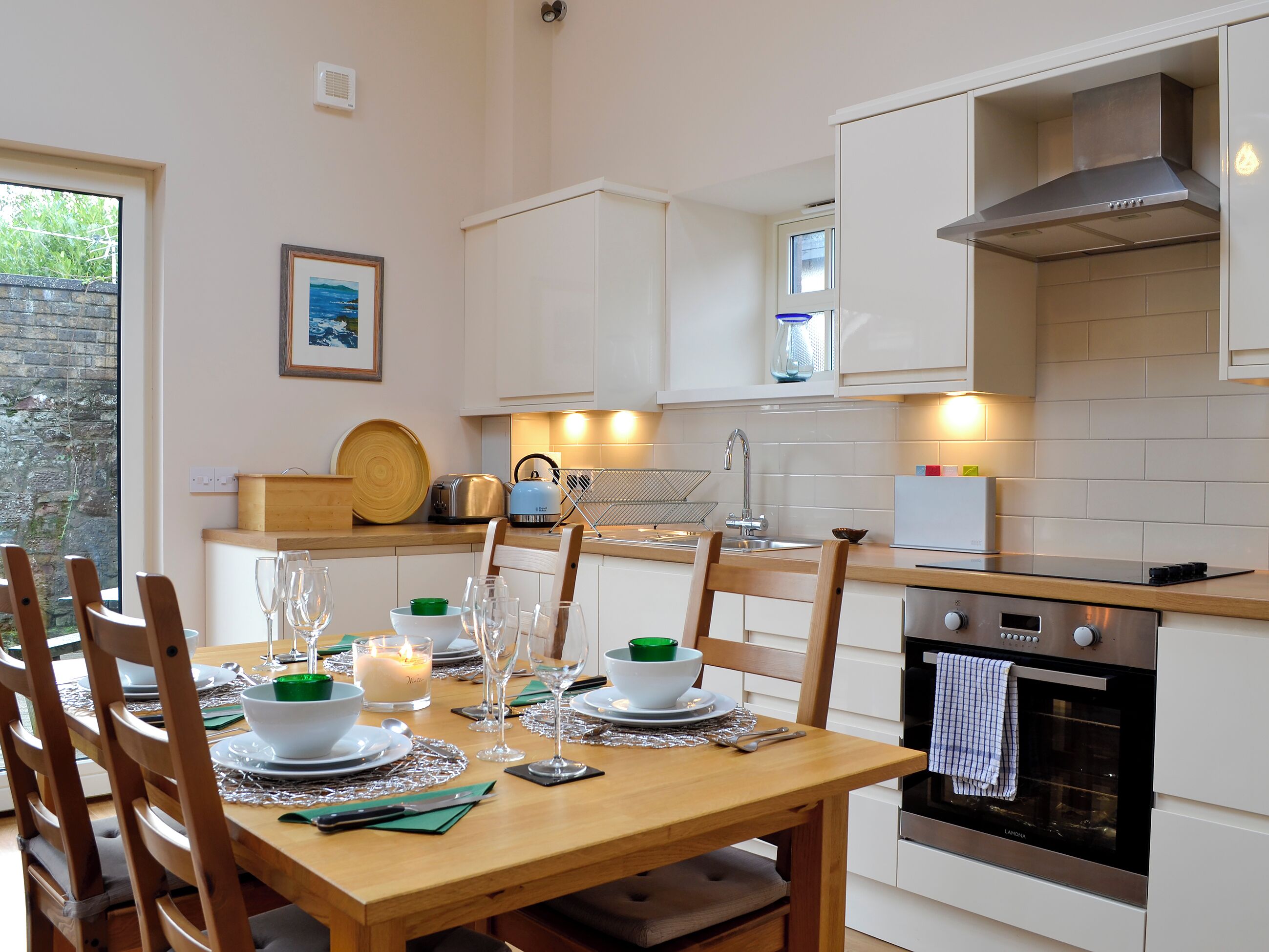 Dishwasher, high chair, freezer