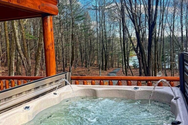 Bain à remous extérieur