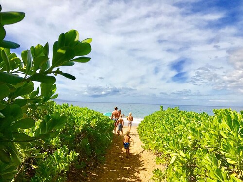 Indulge, just steps to pristine beaches, restaurants & shopping.