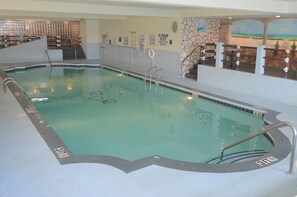 Indoor pool, a heated pool