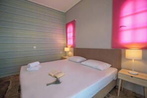 1 室のベッドルーム、アイロン / アイロン台、WiFi、ベッドシーツ