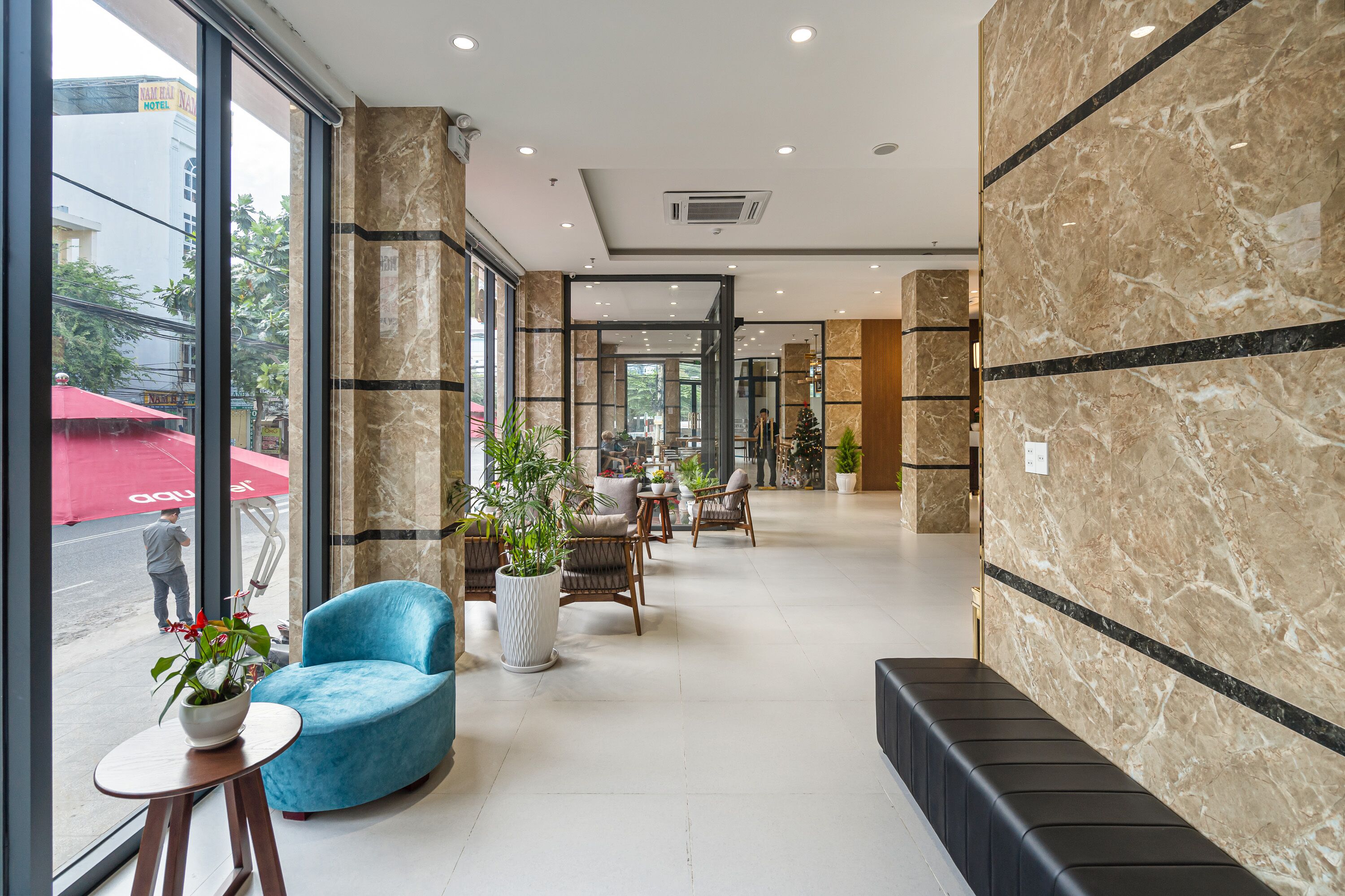 Lobby sitting area