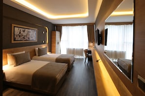 Superior Double or Twin Room | Soundproofing, free WiFi, bed sheets - Lalehan City Hotel - Special Class (Amasya)