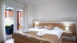 3 室のベッドルーム、WiFi、ベッドシーツ