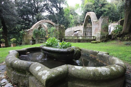 Villa Stauder - bei Rom, mit Dachterrasse - Meeresblick,Garten, Park, Olivenhain