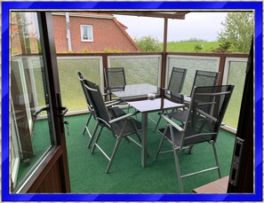 Outdoor dining - Groot Huus Horumersiel first floor - Groot Huus center for 5 persons (Wangerland)