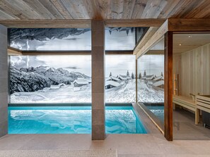 Pool - Luxury chalet with pool and sauna in Courchevel (Courchevel 1550)
