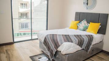 Deluxe Apartment | 1 bedroom, desk, laptop workspace, soundproofing