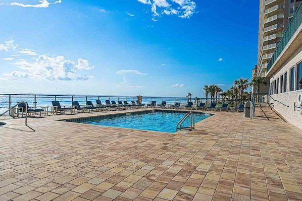 Piscine chauffée