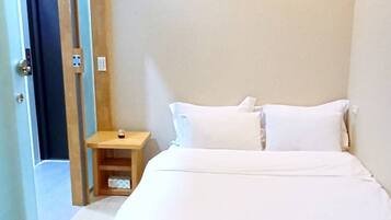 Premium bedding, pillowtop beds, individually decorated