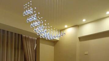 Premium bedding, pillowtop beds, individually decorated