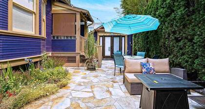 Patio Villa: sleeps 1–4; 2 kitchens; gas fire pit