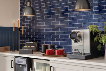 Coffee service at The Eddy Taproom & Hotel