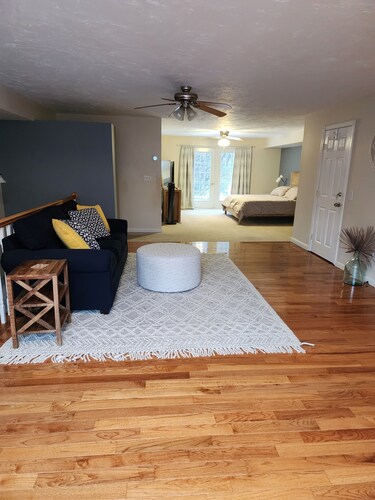 Jay River Front Three Bedroom. 2 miles to Jay Peak