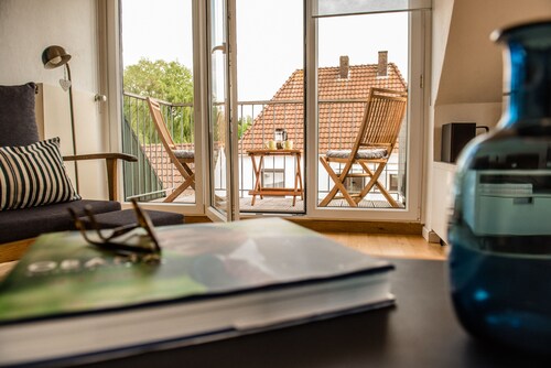 Wattkante Burhave, Wohnung Hans & Grete (OG) : 65 qm, sonnig, 300m zum Strand