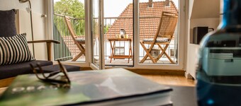 Wattkante Burhave, Apartment Hans & Grete (upper floor): 62 sqm,  near the beach