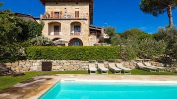 Utomhuspool och uppvÀrmd pool