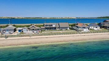 Accommodatie ligt op het strand