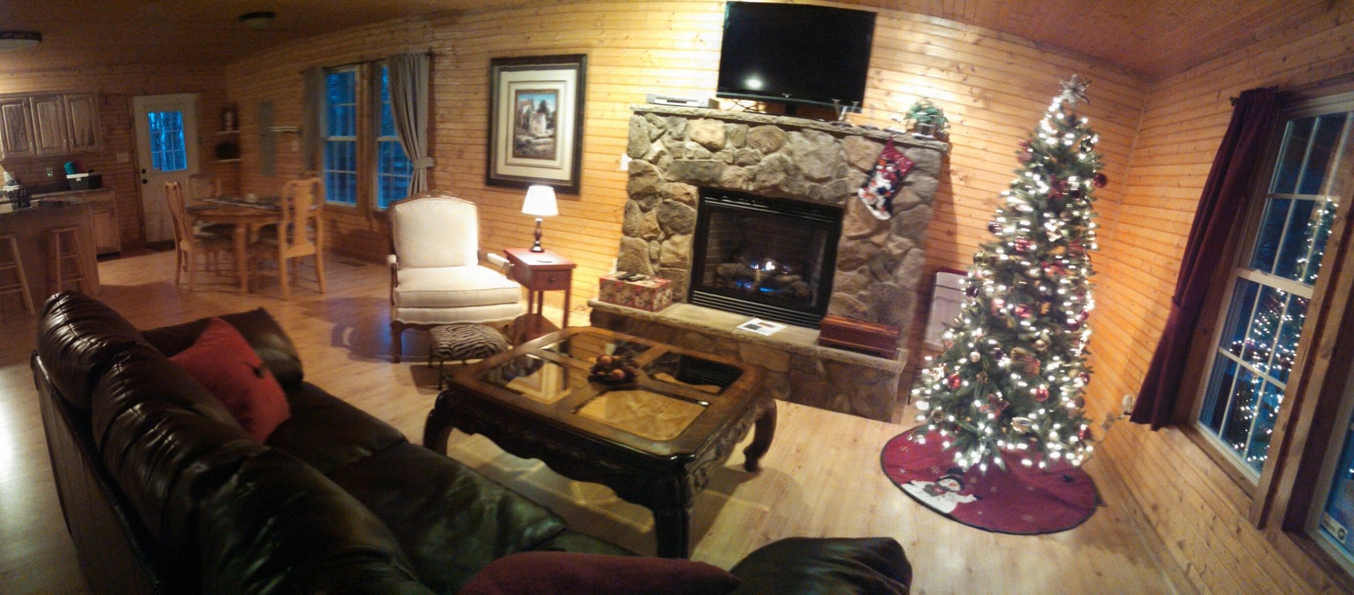 智能電視、壁爐