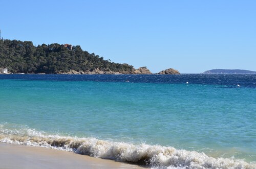 400m SEA VIEW-BEAUTIFUL STUDIO -3 *-SAFETY TERRACE - Wi-Fi -CLIM-PRIVATE PARKING