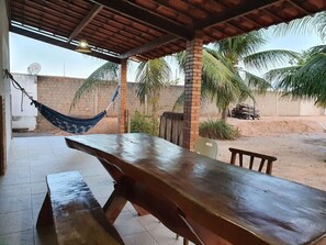 Opções para refeição ao ar livre