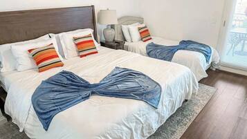 5 bedrooms, in-room safe, iron/ironing board, travel crib