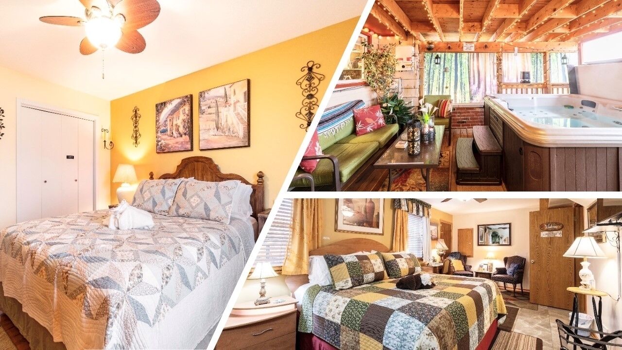 "The Estates" 2 PRIVATE BEDROOMS in our Home, Hot Tub/Bathrooms & More